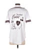 Assorted Brands 100% Polyester White Short Sleeve Top Size XS - photo 2