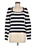 MNG Stripes Blue Pullover Sweater Size M - photo 1