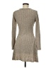 Unbranded 100% Polyester Silver Tan Casual Dress Size M - photo 2