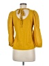 Ann Taylor LOFT 100% Cotton Yellow 3/4 Sleeve Top Size M - photo 2