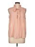 Elle 100% Polyester Pink Sleeveless Blouse Size L - photo 1