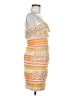 Minuet 100% Polyester Orange Cocktail Dress Size M - photo 4