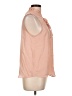 Elle 100% Polyester Pink Sleeveless Blouse Size L - photo 4
