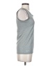 Nike 100% Polyester Silver Active Tank Size S - photo 4