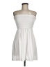 Unbranded Solid White Casual Dress Size M - photo 1