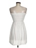 Unbranded Solid White Casual Dress Size M - photo 2