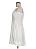 Unbranded Solid White Casual Dress Size M - photo 5
