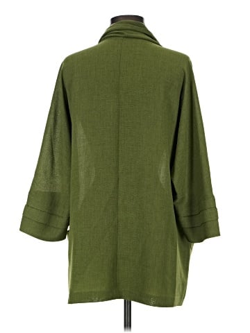 Emmelle 3/4 Sleeve Button-Down Shirt (view 2)