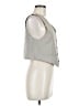 Zara 100% Polyester Gray Vest Size M - photo 4