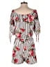 Stella Tweed Floral Ivory Romper Size M - photo 2