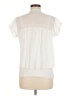 Maurices 100% Polyester White Short Sleeve Blouse Size M - photo 2