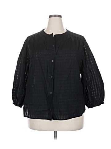 Old Navy 3/4 Sleeve Blouse (view 1)