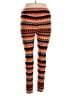Lularoe Print Orange Leggings Size 1X (Tall & Curvy) - photo 2