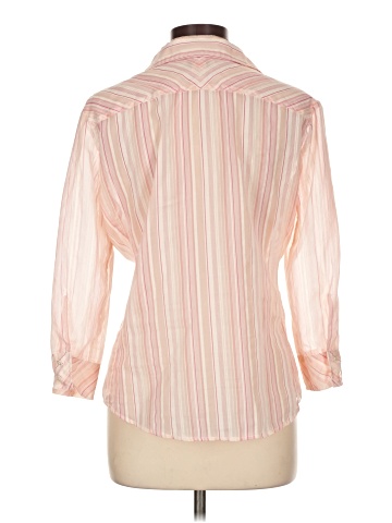 Banana Republic Factory Store 3/4 Sleeve Button-Down Shirt (view 2)