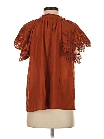 Chelsea & Theodore Short Sleeve Blouse (view 2)