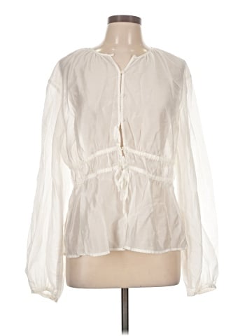 Paris Atelier & Other Stories Long Sleeve Blouse (view 1)