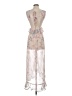 ASOS Design 100% Polyester Floral Gray Cocktail Dress Size 2 - photo 2