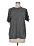 Nike 100% Polyester Tweed Gray Active T-Shirt Size M - photo 1