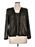 R&M Richards 100% Polyester Black Long Sleeve Blouse Size 14 - photo 1