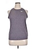 Nike 100% Polyester Gray Active Tank Size XL - photo 1