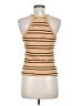 Pink Rose Yellow Tank Top Size M - photo 2