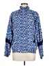Assorted Brands 100% Polyester Print Blue Track Jacket Size M - photo 1