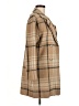 Anne Klein Plaid Tan Coat Size M - photo 4
