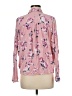 Umgee Floral Pink Long Sleeve Blouse Size M - photo 2