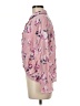 Umgee Floral Pink Long Sleeve Blouse Size M - photo 5