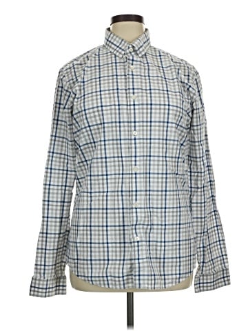 Express Long Sleeve Button-Down Shirt (view 1)