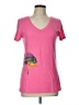 Assorted Brands Pink Short Sleeve T-Shirt Size L - photo 1