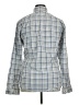 Express Checkered-gingham Blue Long Sleeve Button-Down Shirt Size XL - photo 2