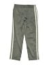 Adidas 100% Polyester Green Gray Track Pants Size 6 - photo 2