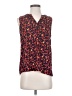 Skies Are Blue 100% Polyester Red Sleeveless Blouse Size XS - photo 1