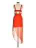 Silence and Noise 100% Polyester Orange Cocktail Dress Size M - photo 2