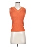 Grace Elements Orange Sweater Vest Size P (petite) - photo 1