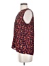 Skies Are Blue 100% Polyester Red Sleeveless Blouse Size XS - photo 5