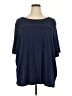 Croft & Barrow Blue Short Sleeve Top Size 3X - photo 1