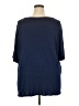 Croft & Barrow Blue Short Sleeve Top Size 3X - photo 2