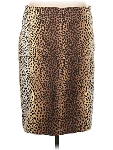 Pamela McCoy Faux Leather Skirt (view 2)