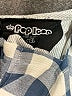 Pop Icon 100% Cotton Checkered-gingham Blue Pullover Sweater Size 2X - photo 7