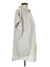 Lumiere Stripes Ivory Short Sleeve Button-Down Shirt Size L - photo 4