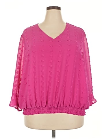 C established 1946 3/4 Sleeve Blouse (view 1)
