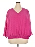 C established 1946 100% Polyester Pink 3/4 Sleeve Blouse Size 22 - photo 1