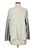 Vince. 100% Cashmere Color Block Solid Gray Cashmere Pullover Sweater Size XS - photo 1