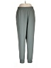Asics Solid Gray Casual Pants Size L - photo 1