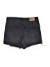 H&M Hearts Black Denim Shorts Size 37 waist (estimated) - photo 2