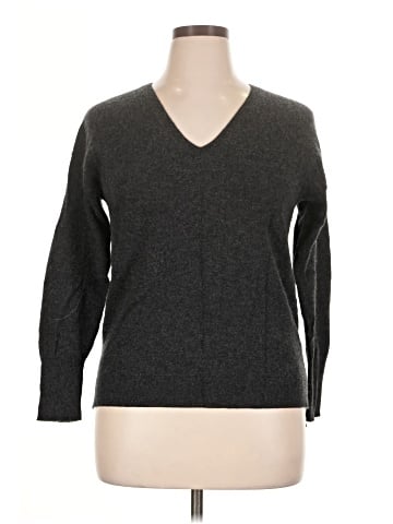 Halogen Cashmere Pullover Sweater (view 1)