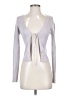 Stradivarius Gray Long Sleeve Top Size S - photo 1