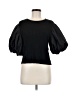 En Saison Black Short Sleeve Top Size M - photo 1